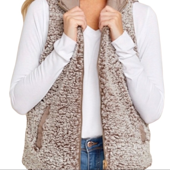 Thread & Supply Jackets & Blazers - Thread + Supply • Wubby Sherpa Vest